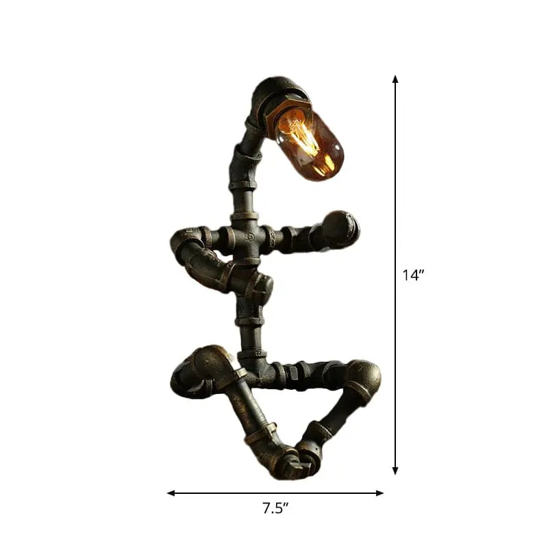 Carvallo - Bordslampa Robot Cyberpunk