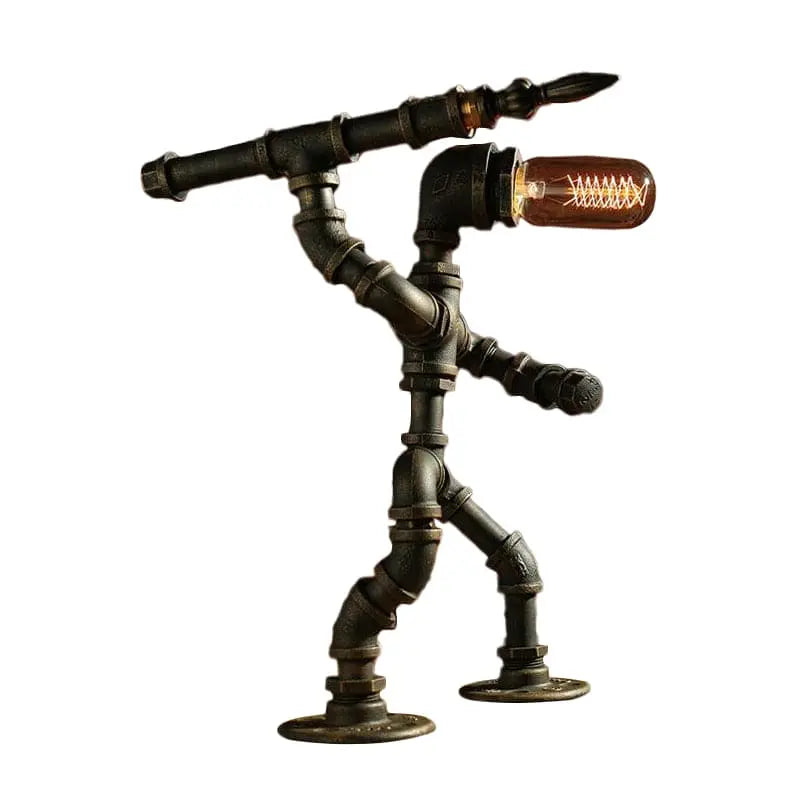 Carvallo - Bordslampa Robot Cyberpunk