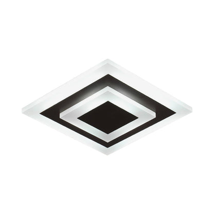 Rund/Fyrkantig LED Taklampa - Modern Akryl