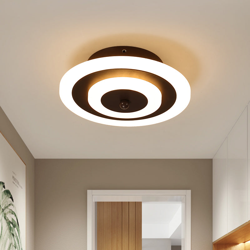 Rund/Fyrkantig LED Taklampa - Modern Akryl