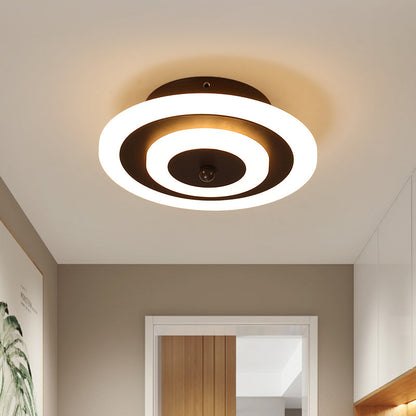 Rund/Fyrkantig LED Taklampa - Modern Akryl