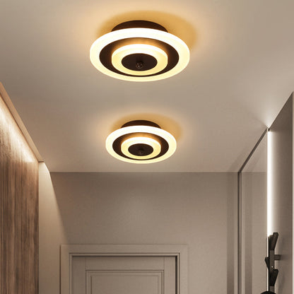 Rund/Fyrkantig LED Taklampa - Modern Akryl