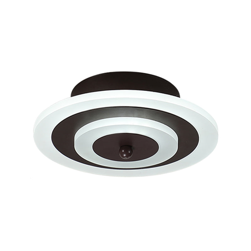 Rund/Fyrkantig LED Taklampa - Modern Akryl