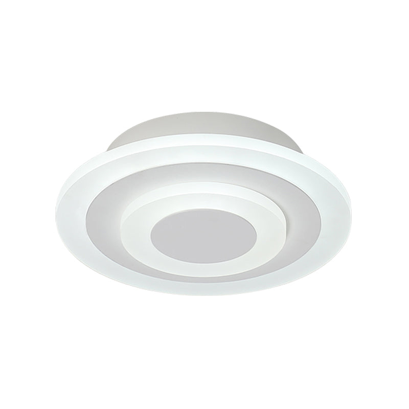Rund/Fyrkantig LED Taklampa - Modern Akryl