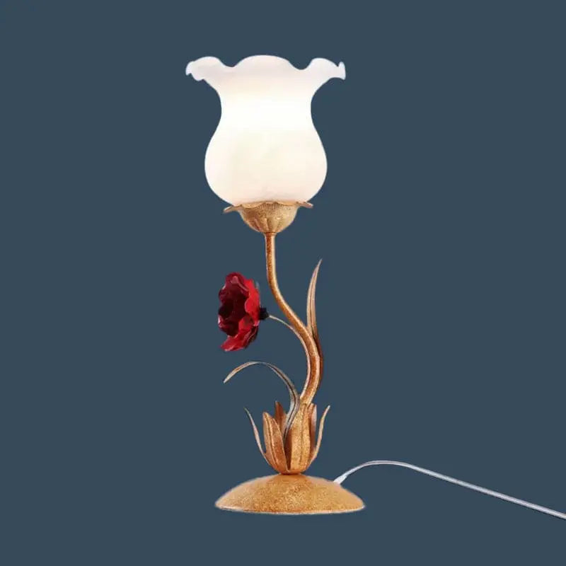 Carvallo - Bordslampa med Blommönster för Byrå