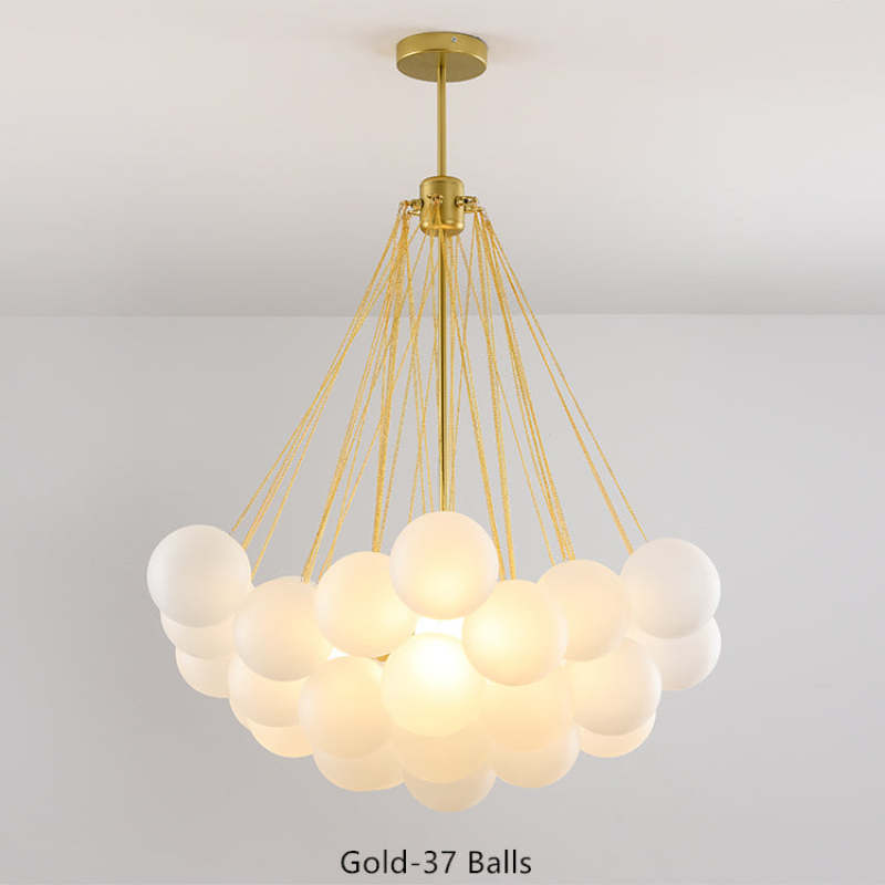 Glamora - Design Hänglampa i Metall och Glas