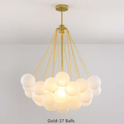 Glamora - Design Hänglampa i Metall och Glas