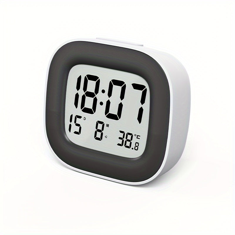 Kompakt Digital Väckarklocka med Temperaturskärm