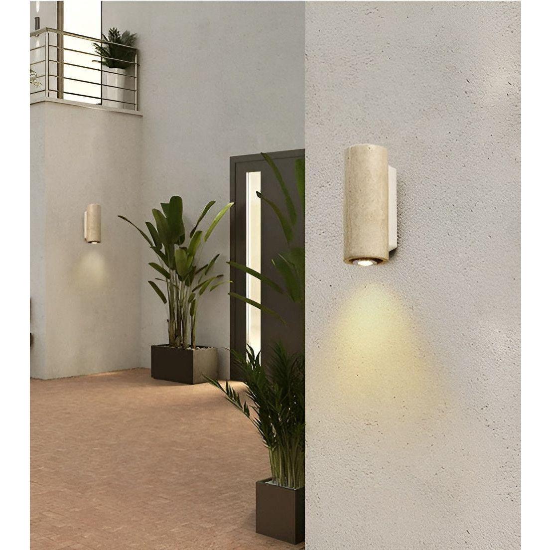 LED MarbleScape - Wabi Sabi LED-vägglampa med japansk design