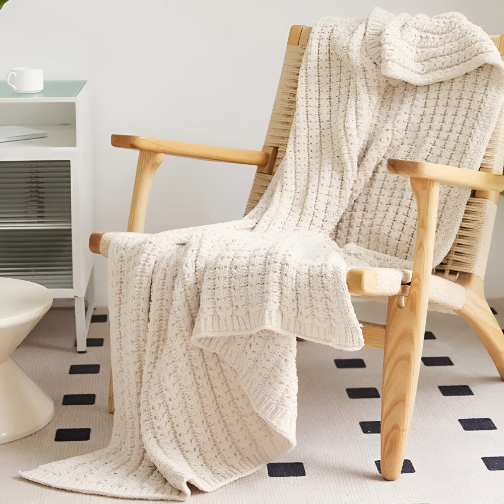 Vintage Chunky Knit Filt