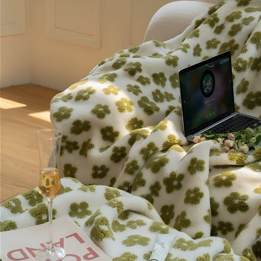 Naturens Vildblomma Lycka Filt