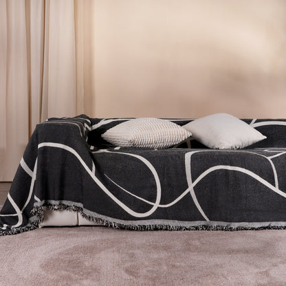 Geometrisk Boho Stil Soffa/Söngtäckning