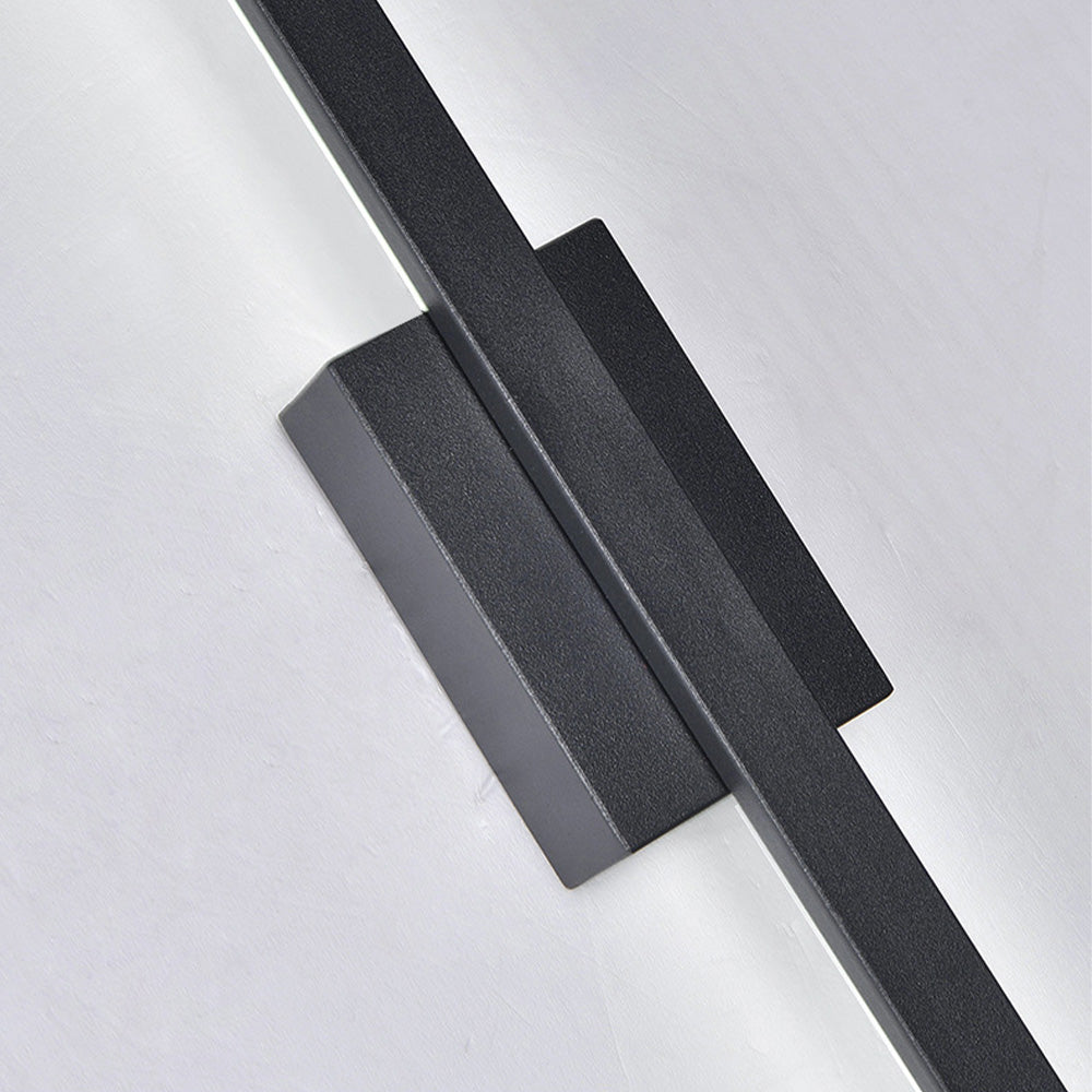 Vägglampa Modern Svart LED Inomhusarmatur