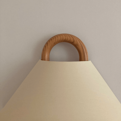 Vägglampa Modern Trä Tyg Sconcelampa
