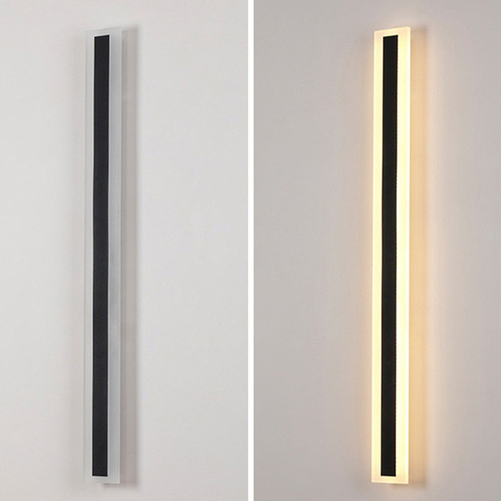LED Utomhusvägglampor | 11.8–47.2 x 3.1 in | Vattentät IP65 Modern Akrylbelysning | Brick by Brick
