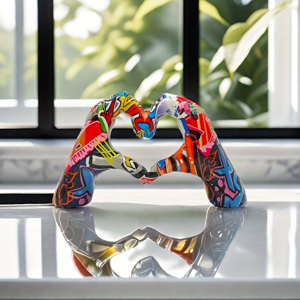 Loving Gesture Skulptur - För ett Modigt och Kreativt Interiör Uttalande