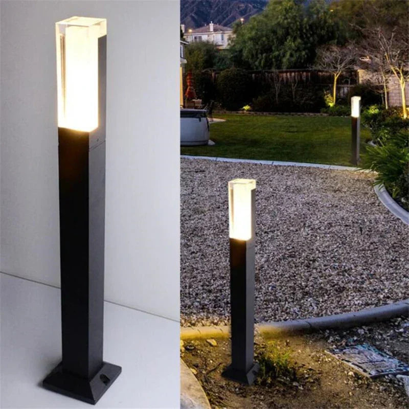 LuxeLight - Modern Utomhuslampa i Aluminium