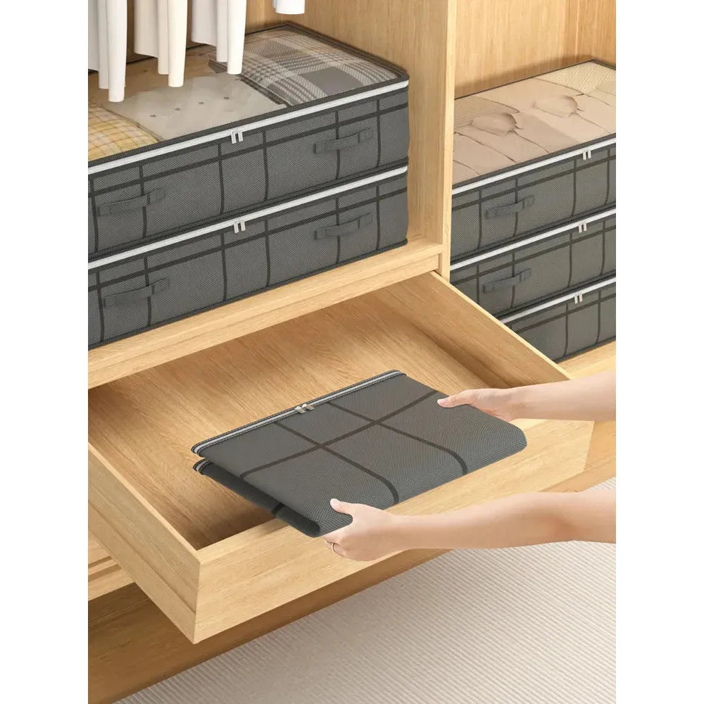 QuiltStorage Bag - Fällbar Förvaringslåda med Stort Utrymme för Sänglinne