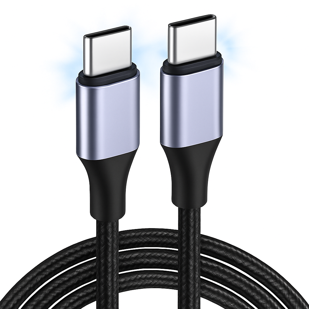 USB-kabel Snabbladdning Flätad Sladd