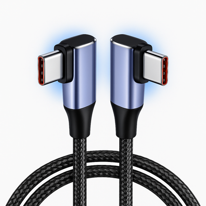 USB-kabel Snabbladdning Flätad Sladd