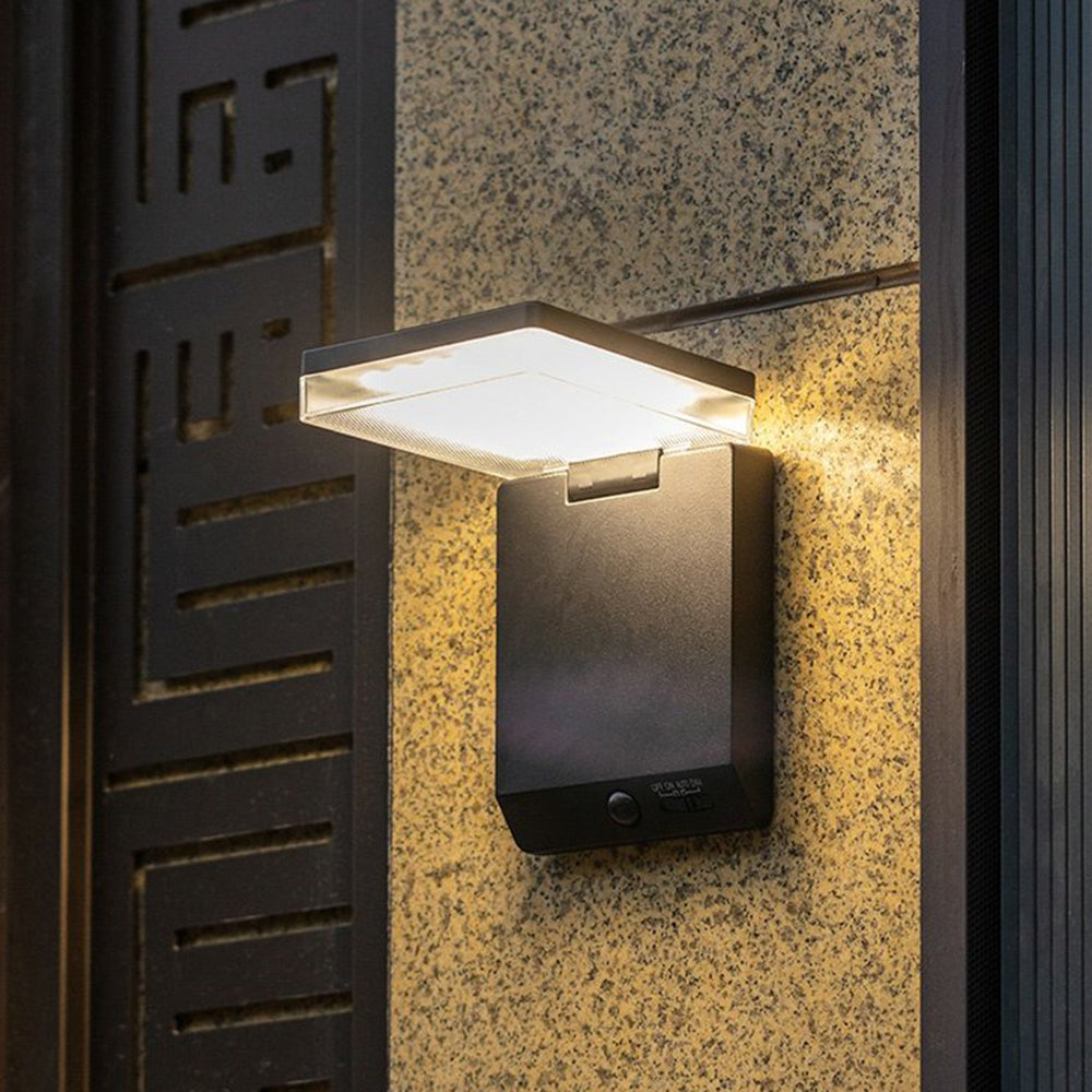 Carvallo - Modern LED Utomhus Väggljus Med Rörelsesensor