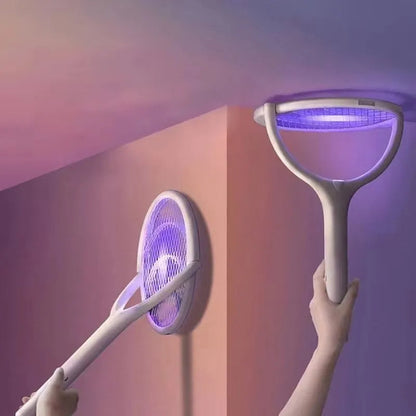 Elektrisk Insektsdödande Racket – USB Laddningsbar, Lätt &amp; Säker