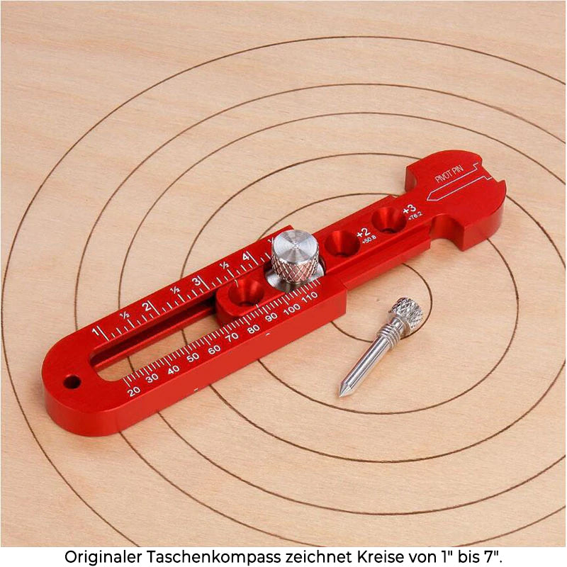 Carvallo - Cirkulär justerbar ritpass