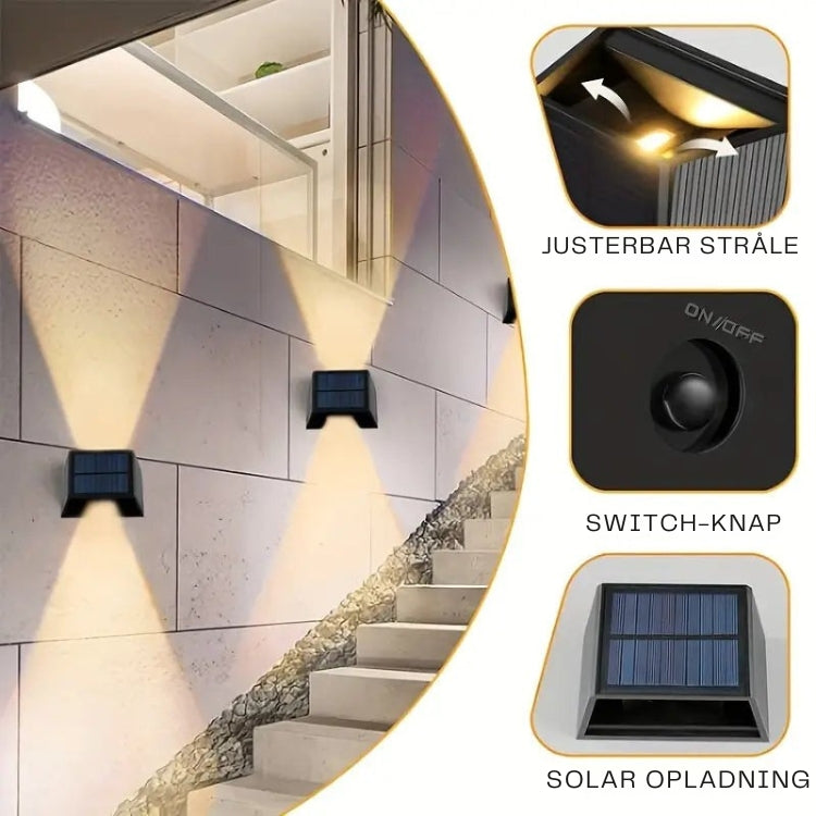 Carvallo - Trådlösa solcellslampor för fantastisk belysning i trädgården och utomhus
