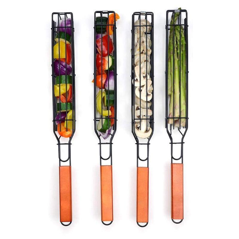 Carvallo | Grillkorg - Återanvändbara Kabob-grillkorgar