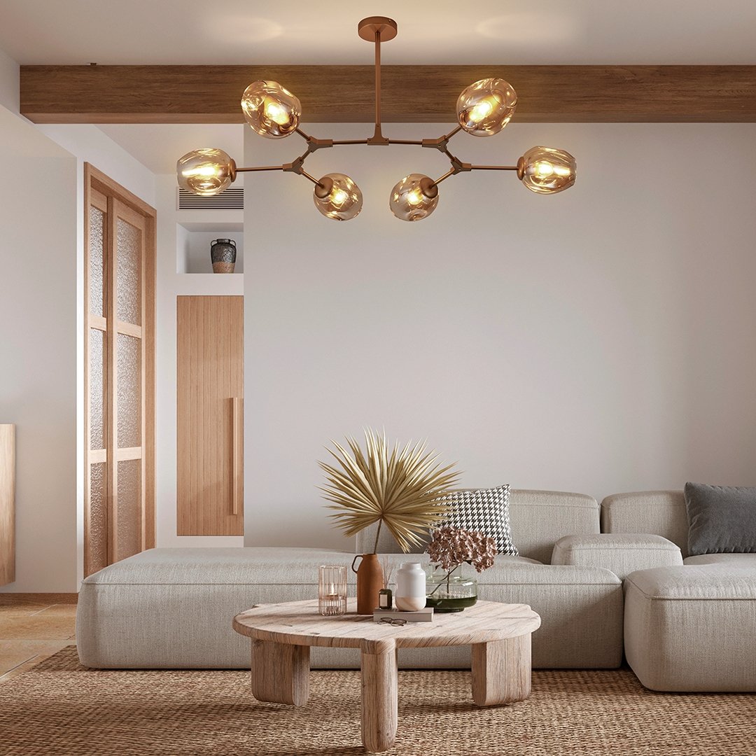GlowPulse - LED Hänglampa med Variabel Längd och Varmt Ljus