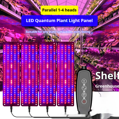 LED Quantum Växtbelysning Panel för tillväxt och färgfrämjande – Med justerbart ljusläge
