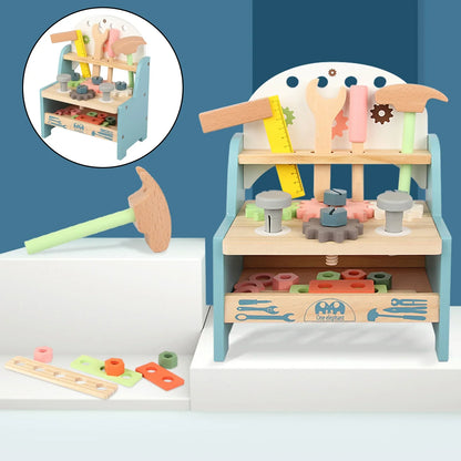 Kreativ byggarbetsbänk för barn