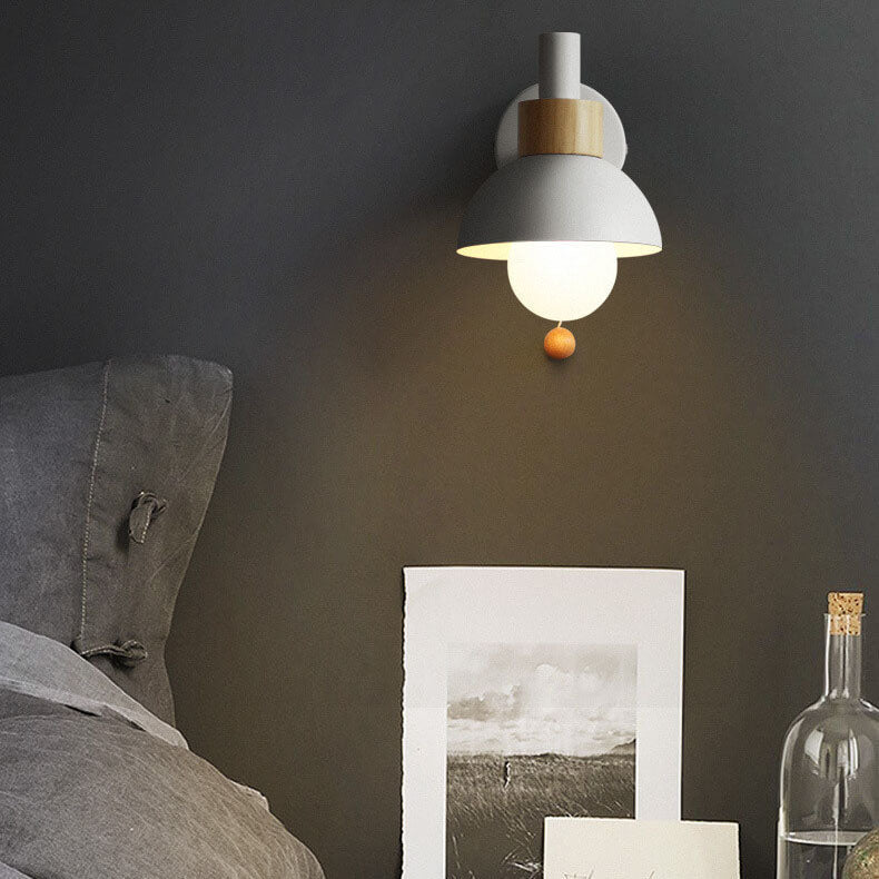 Vägglampa Modern Färgglad Metall Globskärm