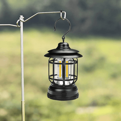 VintageGlow - Bärbar Retro Campinglampa