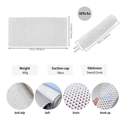 Mjukt halkfritt badkarsmatta