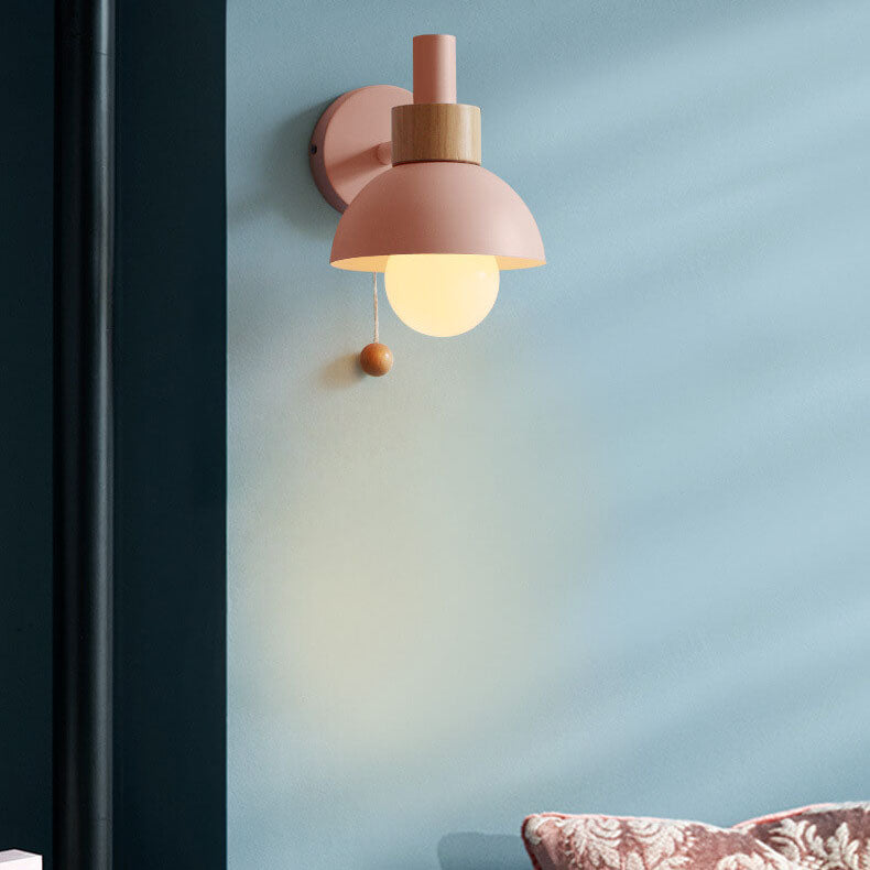 Vägglampa Modern Färgglad Metall Globskärm