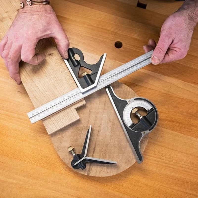 Carvallo - Rörligt vinkellinjal-set