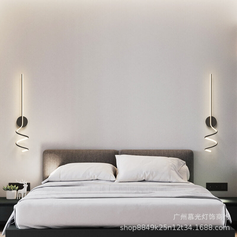 LumiArc - Minimalistisk kreativ Arc Lines LED-vägglampa