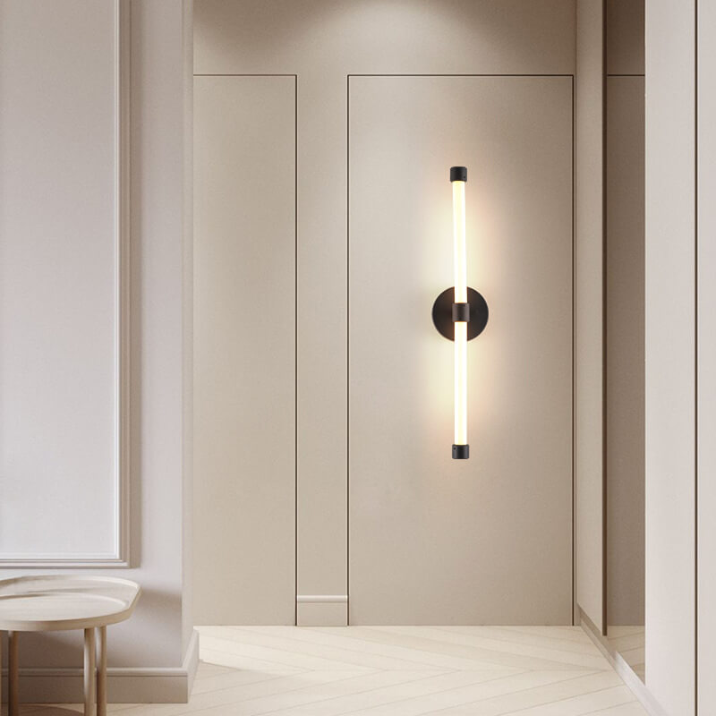 Modern minimalistisk LED-vägglampa med 1 ljus