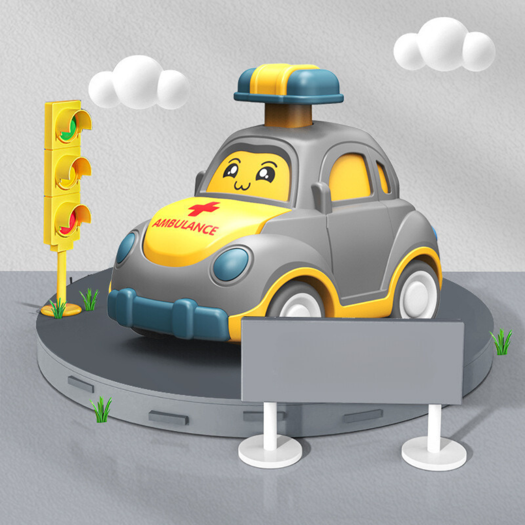 Little Adventure Cars - Tryck och kör