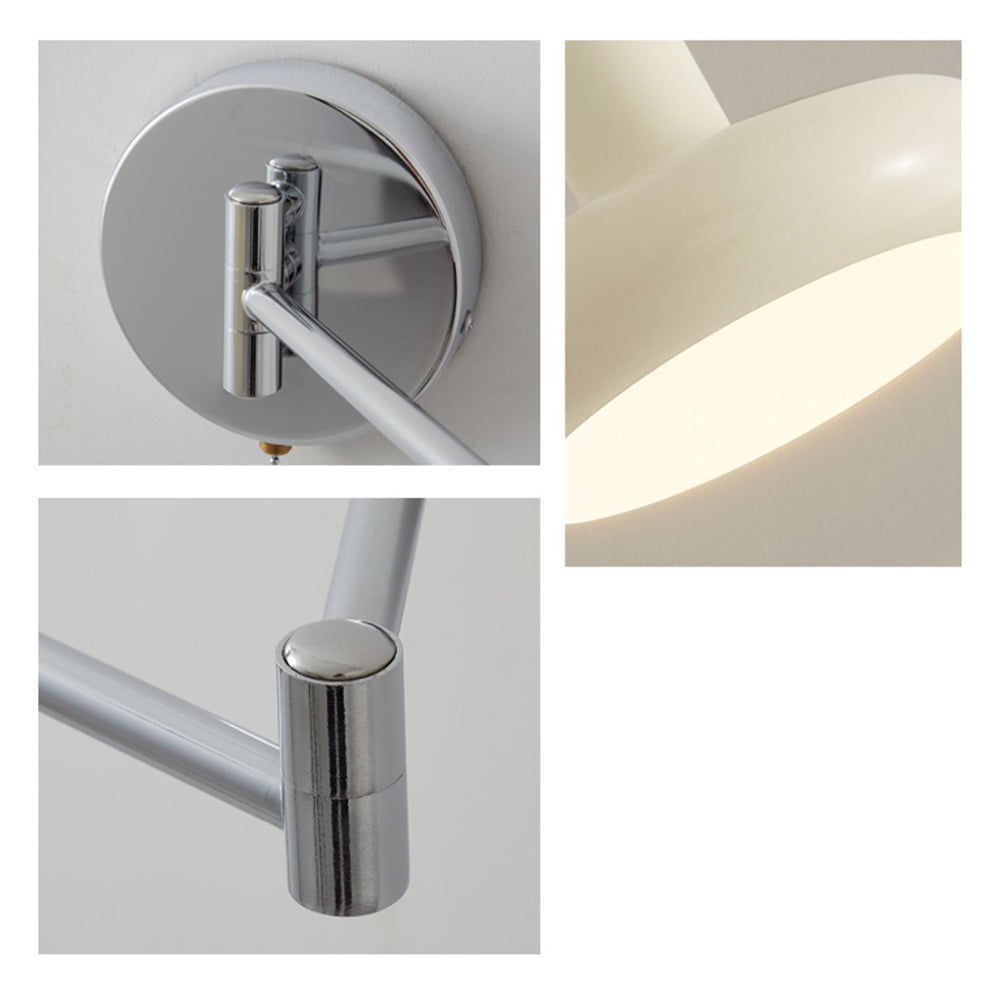 Kopplingsbar vägglampa med 3 färgtemperaturer för vardagsrum