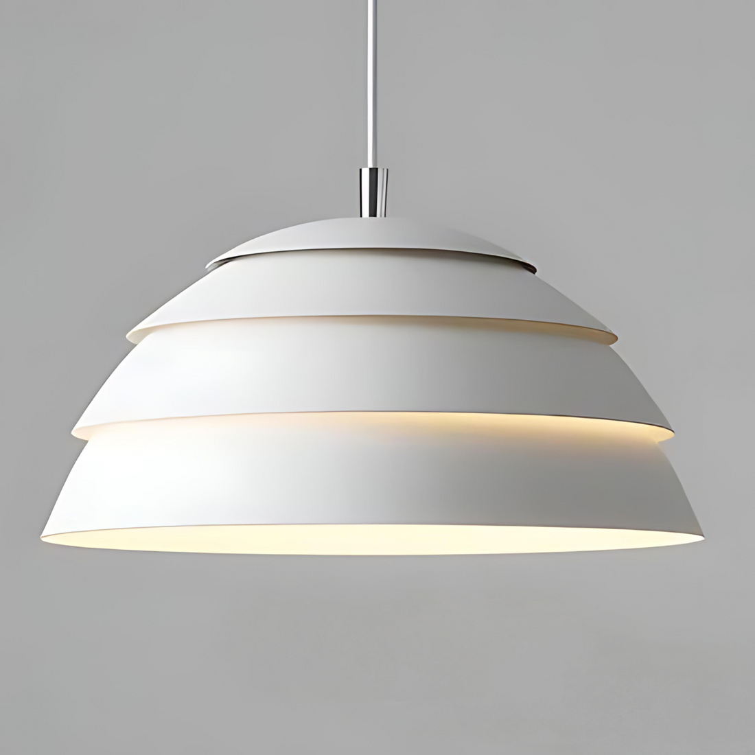 Lunava | Minimalistisk pendellampa med kupolskärm