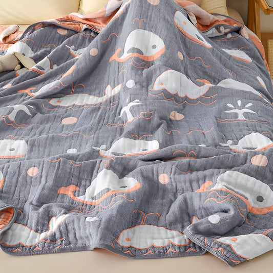 Ocean Dreams Valhaj Bomull Filt