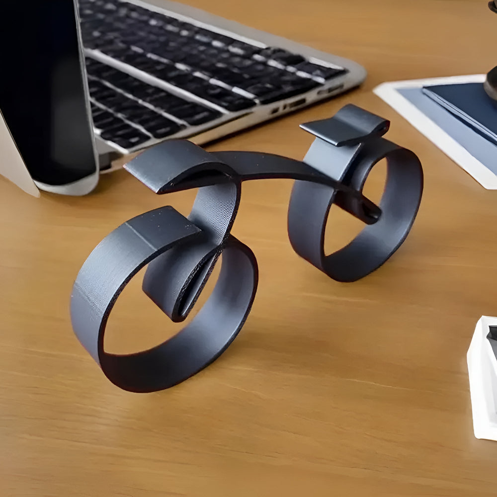 Urban Cyclist Abstrakt Dekor