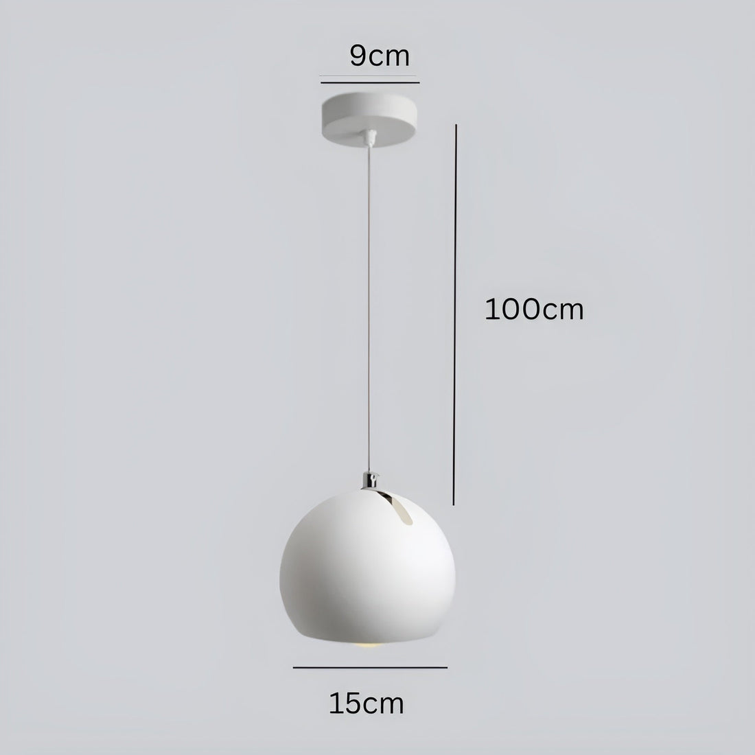 NordicBeam Light – Modern Glob LED Pendellampa