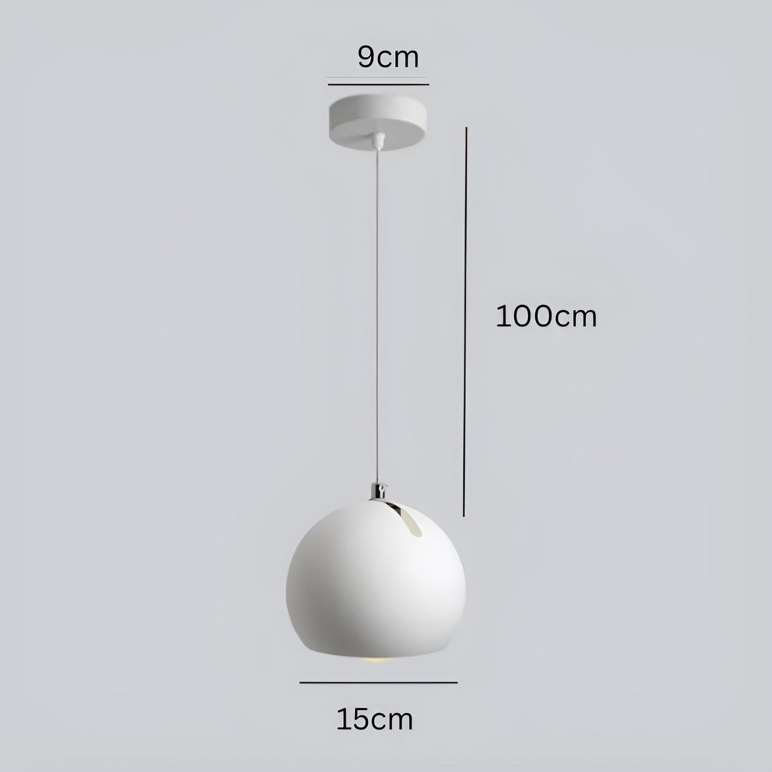 NordicBeam Light – Modern Glob LED Pendellampa