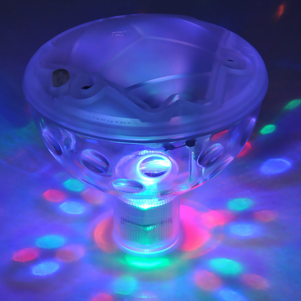 LED Flytande Badkar Lampa – Vattentät Underwater Lampa för Bad, Pool och Fest