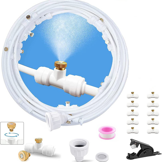 Mistingsystem för terrass och trädgård – Külande sprayset för solskydd och paviljong