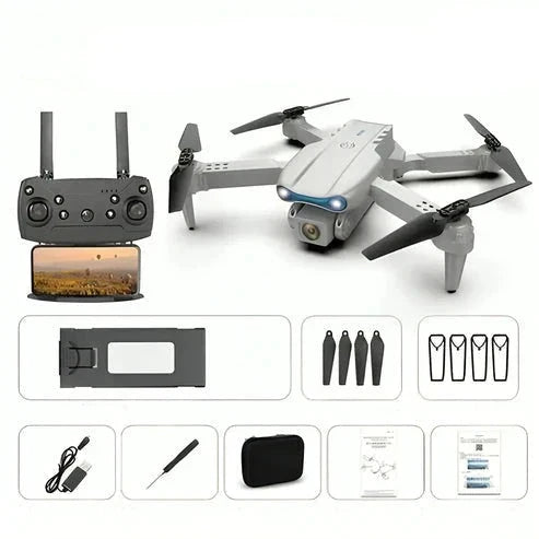 SkyCapture - Drönare med dubbel kamera med 4K UHD för fantastiska luftbilder