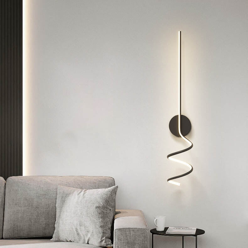 LumiArc - Minimalistisk kreativ Arc Lines LED-vägglampa